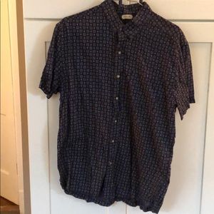 Salt Valley short sleeve button-up, size Medium